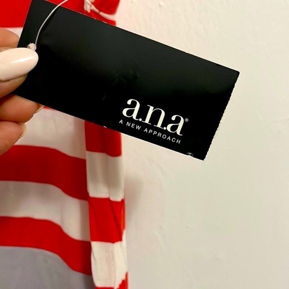 a.n.a. Stripped Sleeveless Maxi Dress - Picture 8 of 12